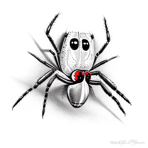 Roach Trapped By Black Widow Spider