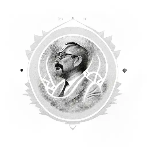 Father With Sons Sunset