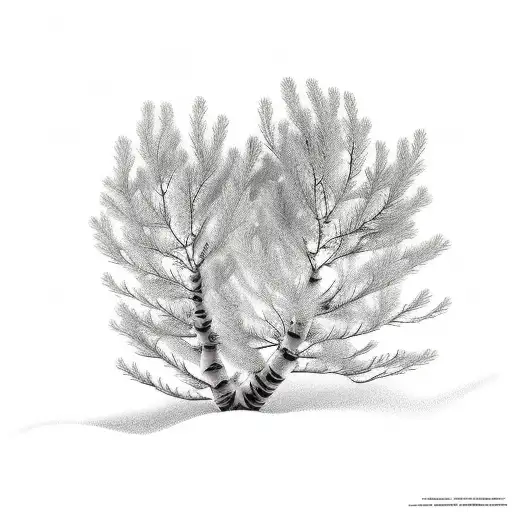 Pine Tree Aspen Tree