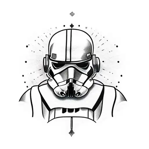 Fat Guy With Star Wars Mask