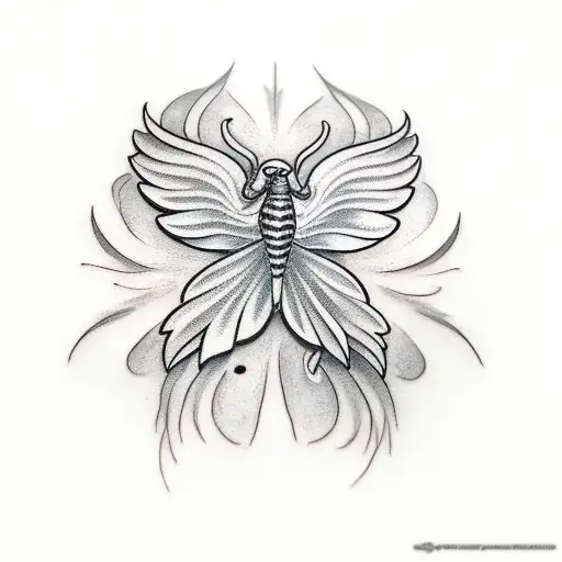 Phoenix With May Fly