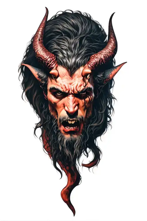 Micheal Slaying The Devil