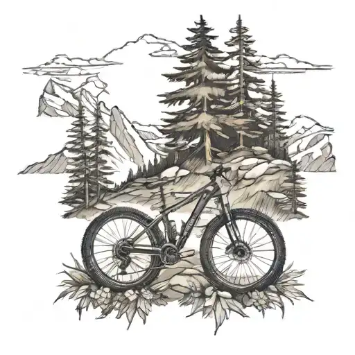 Mountains And Forest Meadows Mtb