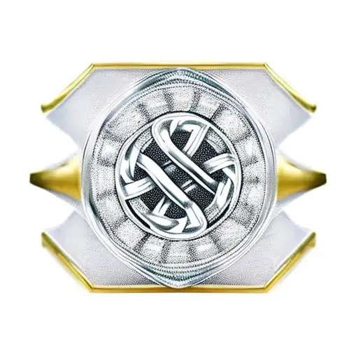 Mens Ring With Celtic Knots