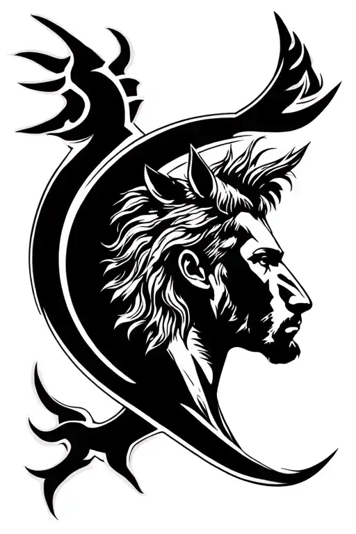 Messi Sagittarius Symbol