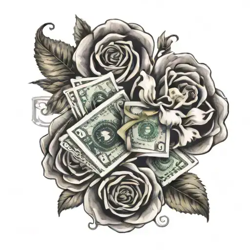 Flowers Money Love Luck For Men