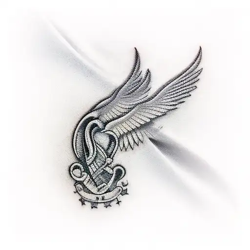 Military Memorial Tattoo Leg