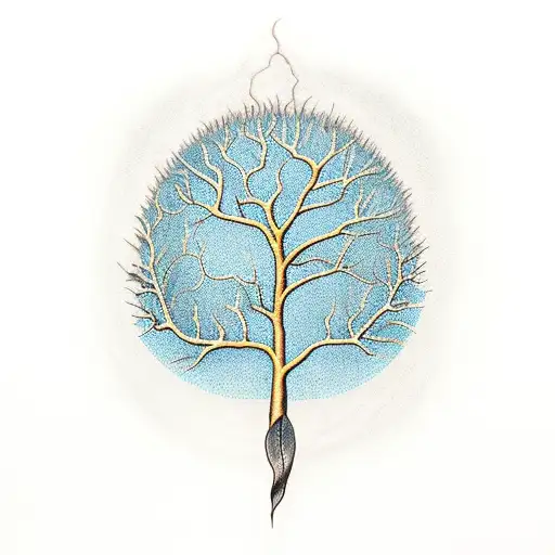 Oliver Tree With Five Roots And Eleven Branches