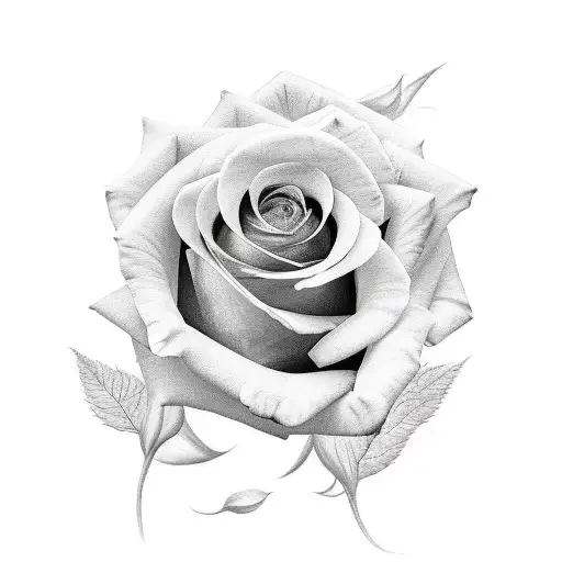 Rose With Ember Pedals