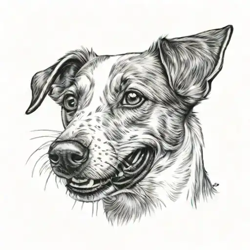 Jack Rassel Dog Smiling