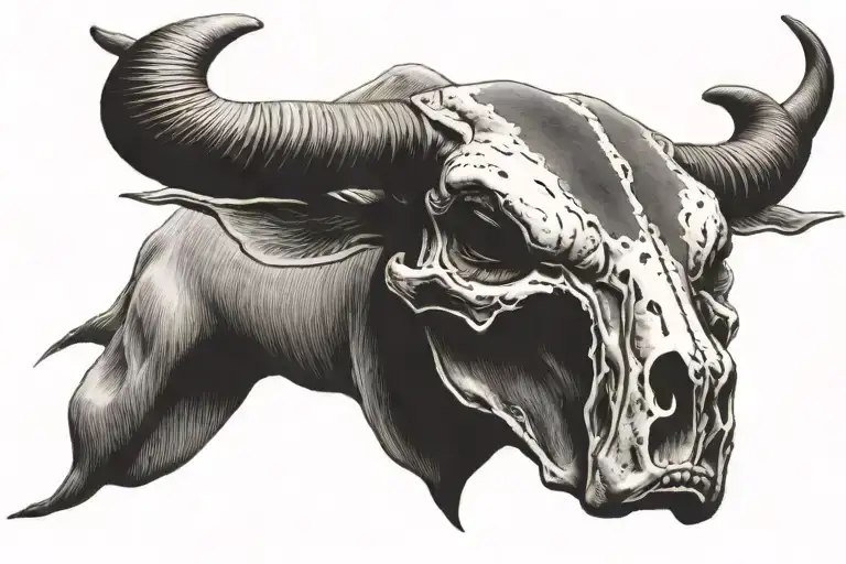 Similar To A Bull Skull But Not A Bull Skull