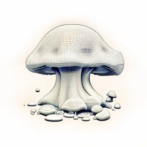 3D Mushroom Head