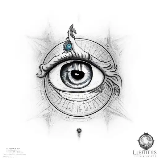 Leo And Sagitarius With A Person Eye And Travel