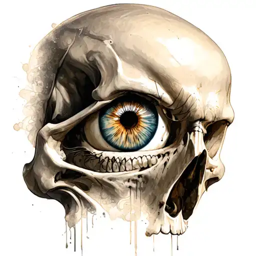 Skull And Eye That Everything