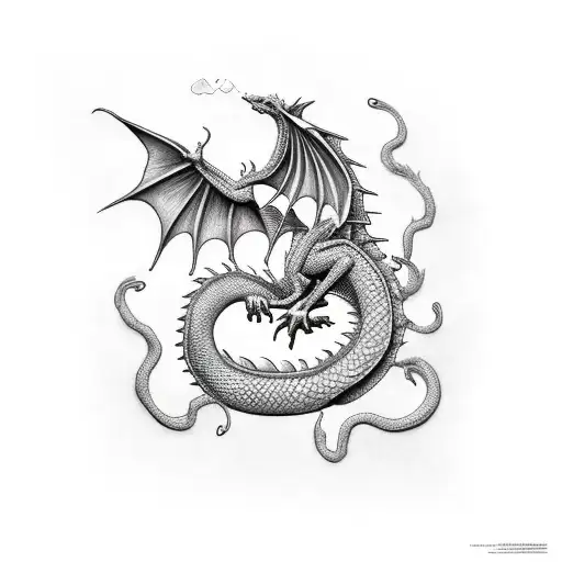 Dragon And A Fairy Dark