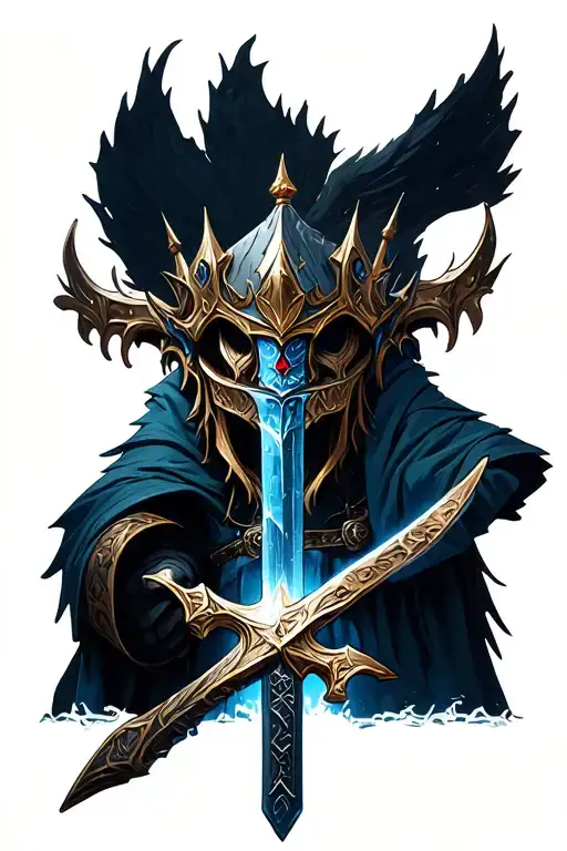 Adventure Time Lich King Encridium Finns Sword Going