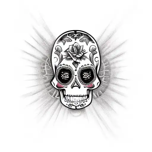 Sugar Skull Jack Daniels