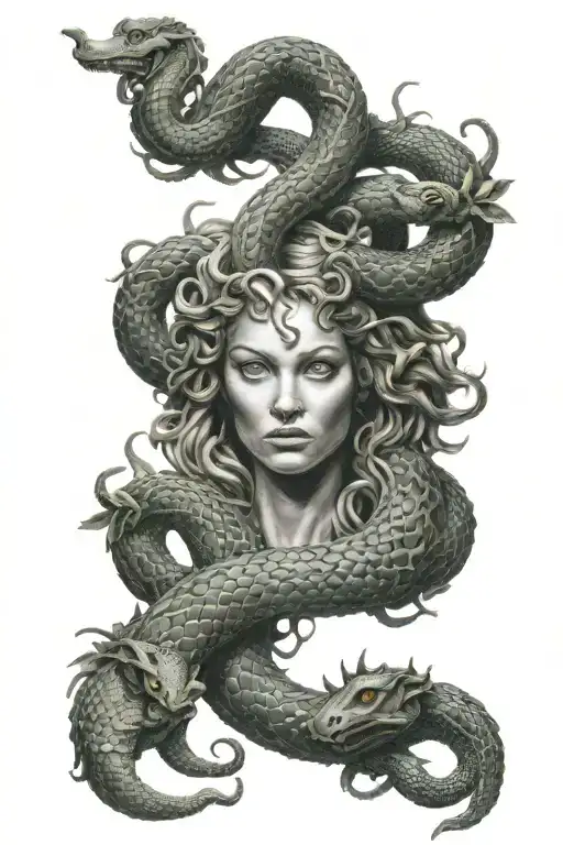 Medusa Snake Arm Sleeve