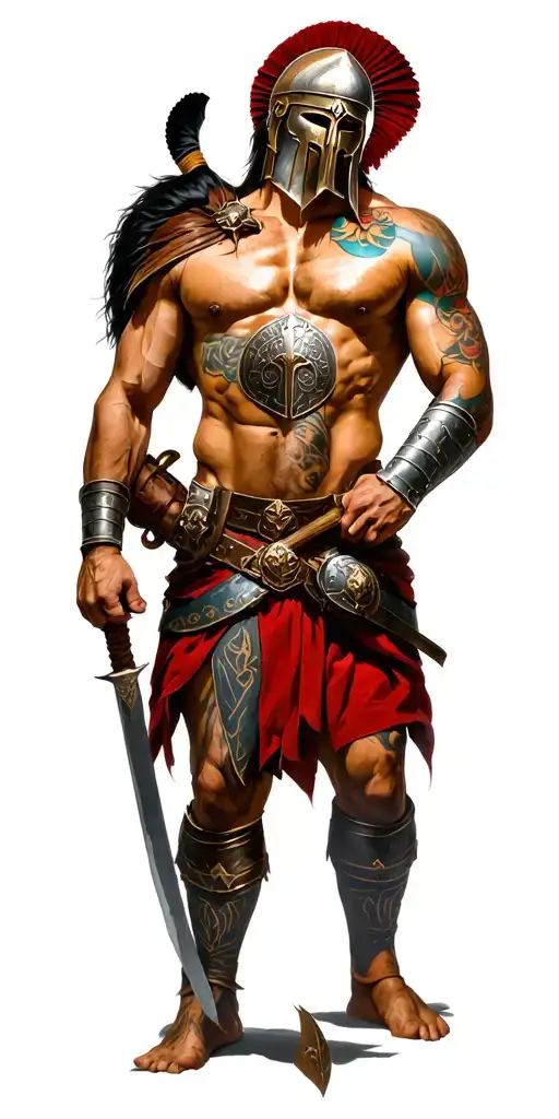 Spartan And Warrior Guerrero