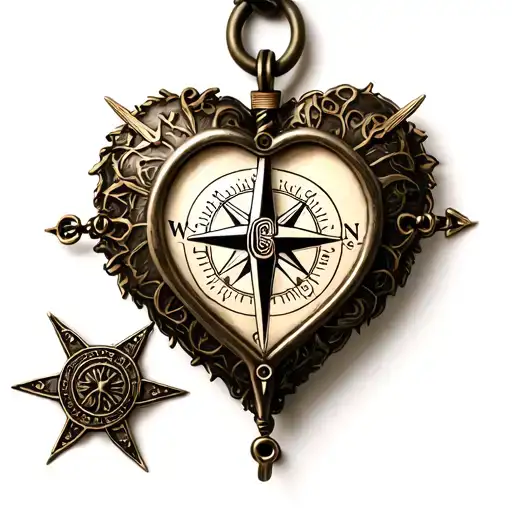 Heart Compass Rosaries