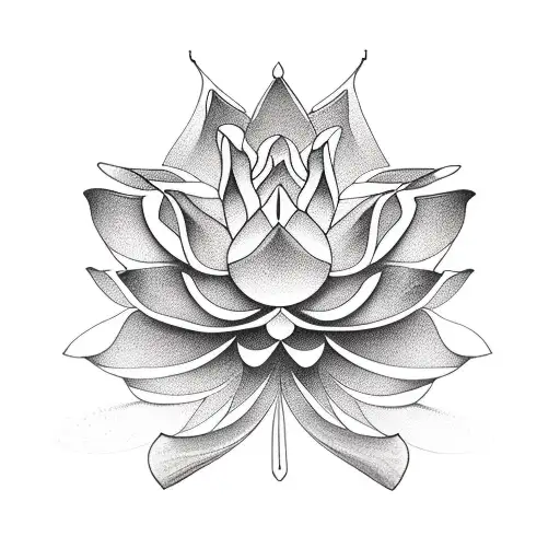 Lotus Flower And Gul