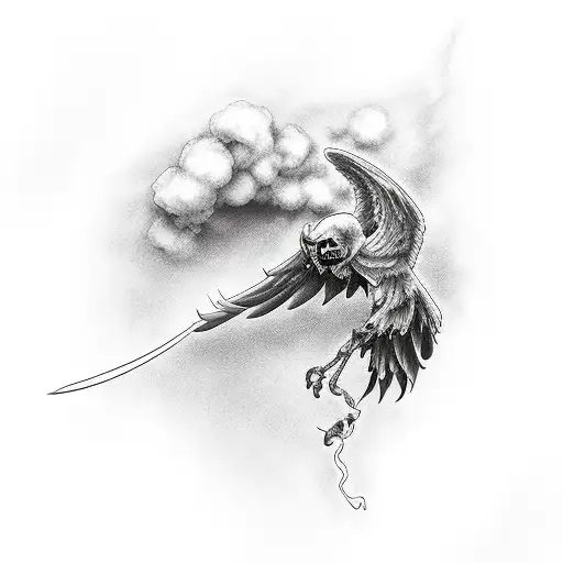 Phoenix And Grim Reaper