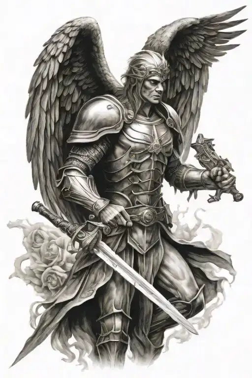 Dark Warrior Angel