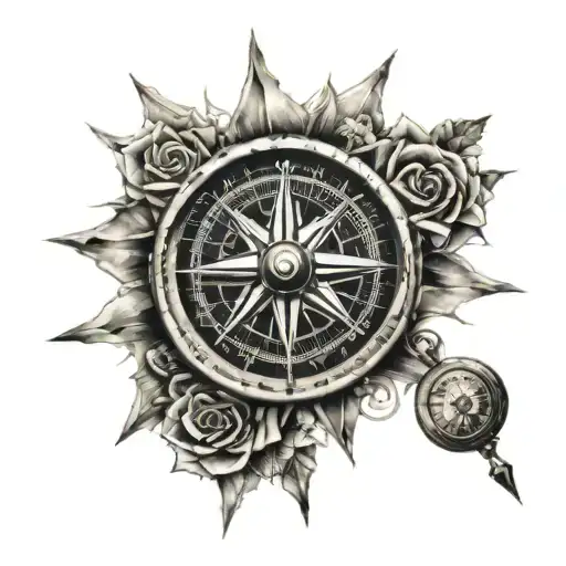 Naldo And Compass Rose Surrounded