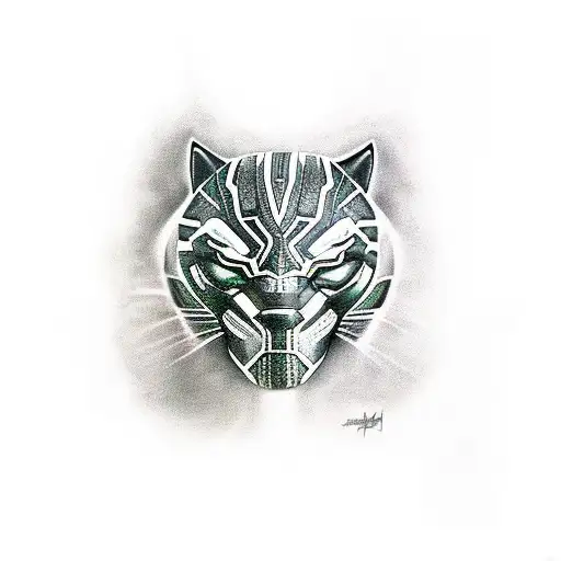 Black Panther Ed Hardy Style