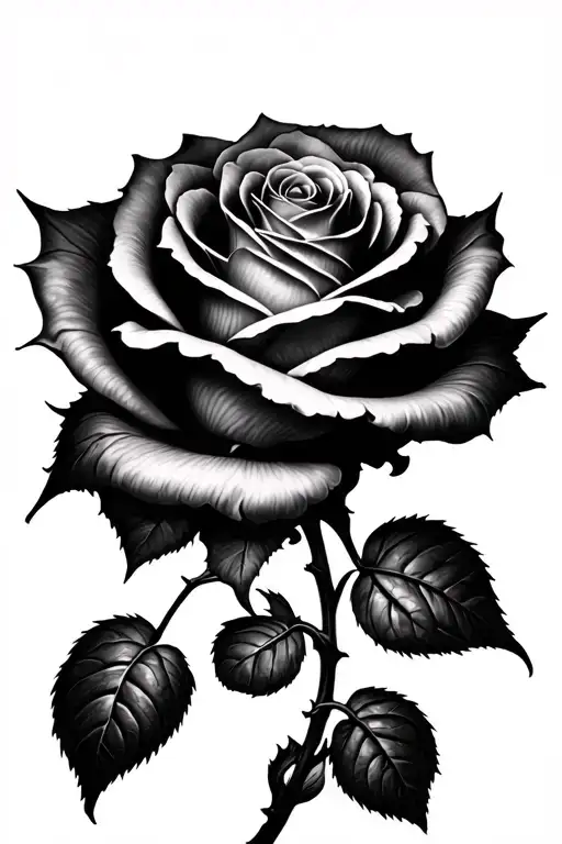 Three Thorned Rose