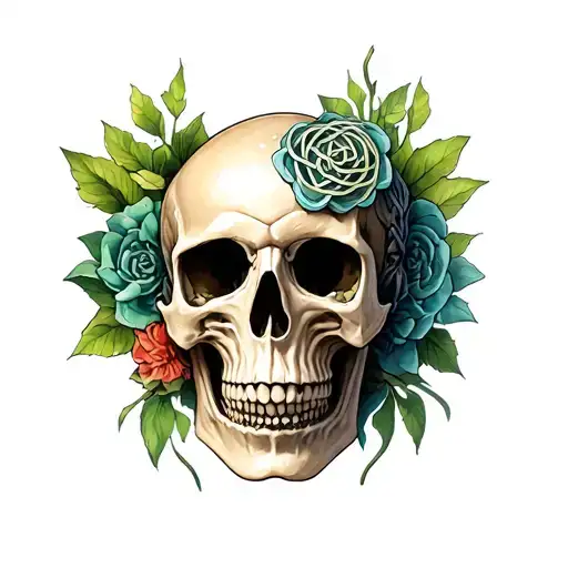 Celtic Trischel Coco's Murts Day Skull