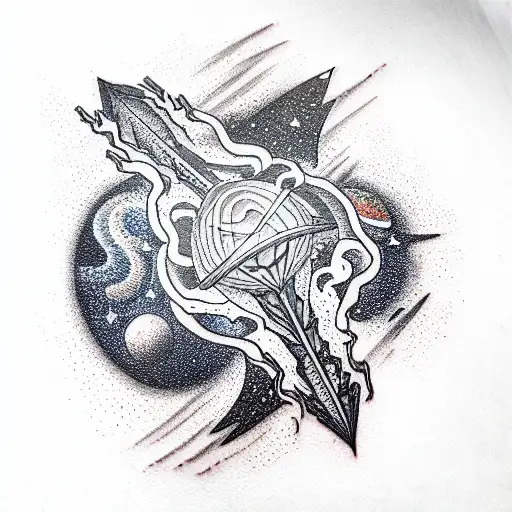 Space Breaks Through The Skin