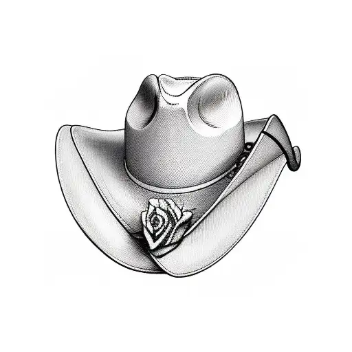 Cowboy Hat With Whiskey