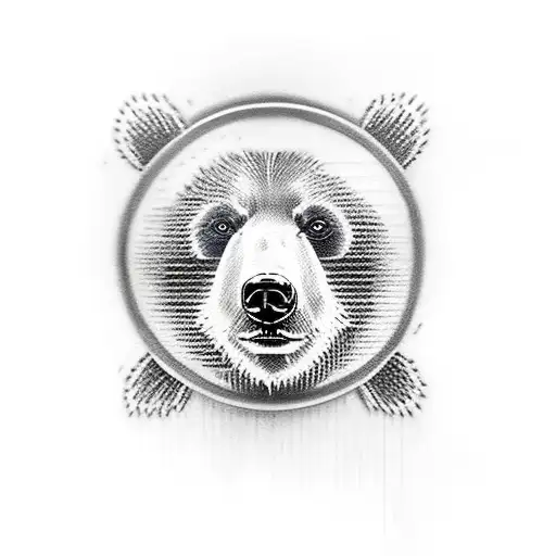 Bear Cub Holding A Newspaper