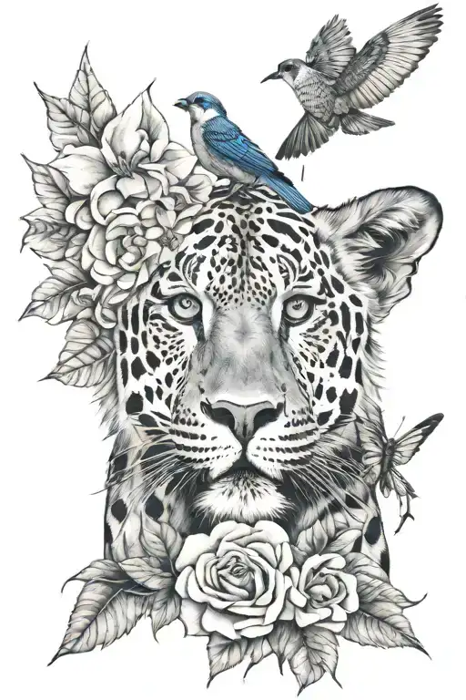 Animal Kingdom With Flowers