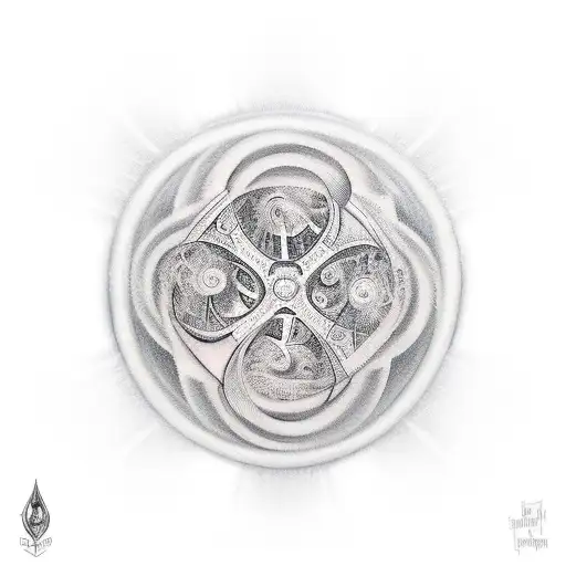 A Symbol Representing 'Everything Happens For A Reason'