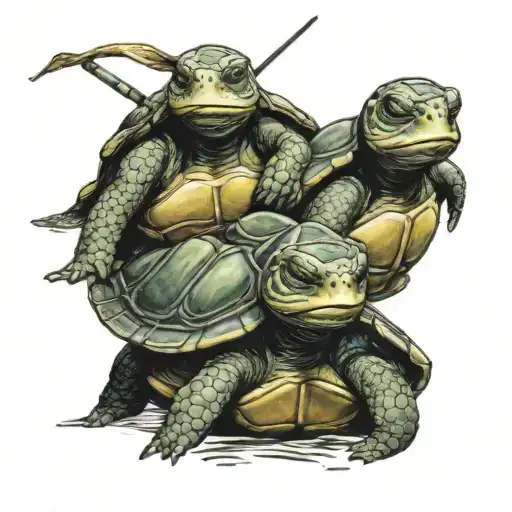 Turtles Ninja Warrior