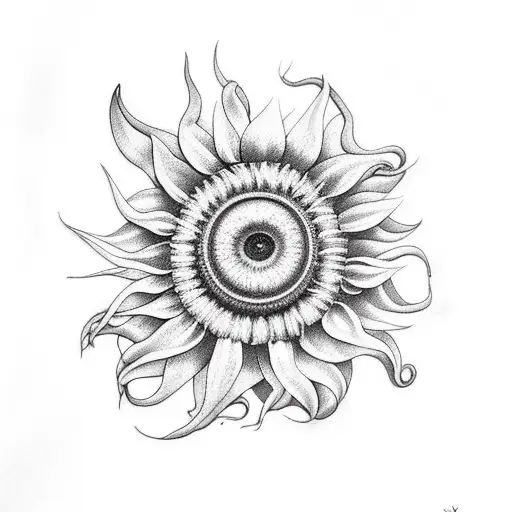 Sunflowers And Medusa