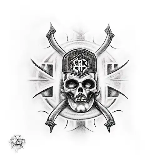 A Cross Of Heaven And Hell With The Text Forsaken One