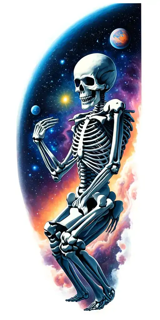 Skeleton In Space