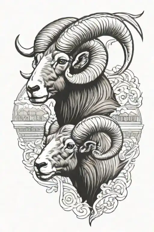 California Tattoo Featuring La Rams