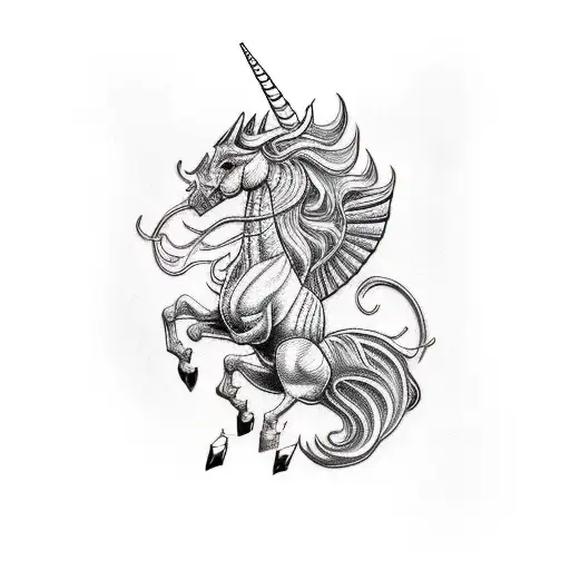Alien Unicorn