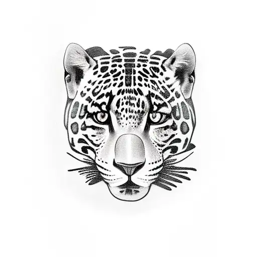 Jaguar With Amazon Rainforest Background