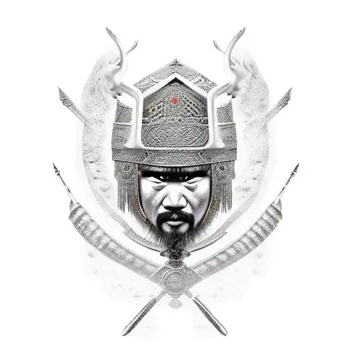 Warrior From Ottoman Empire Or Mongol Warrior