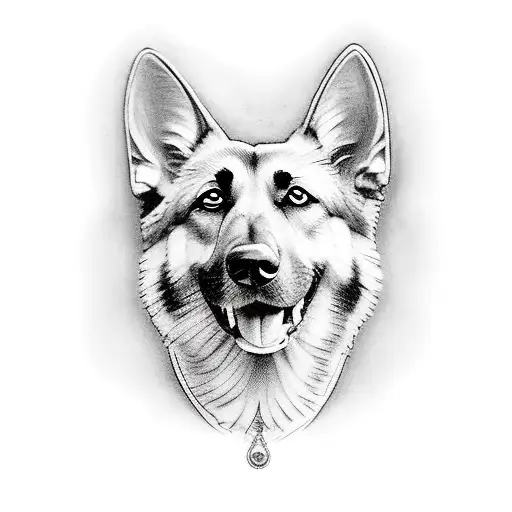 German Shepherd Barking