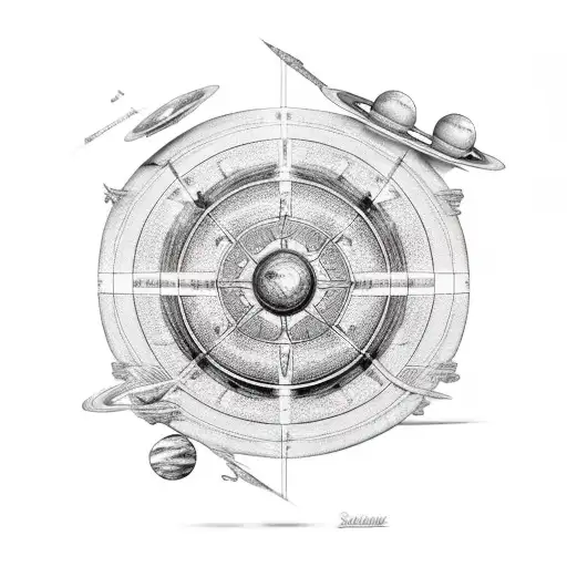 Spartan With Solar System