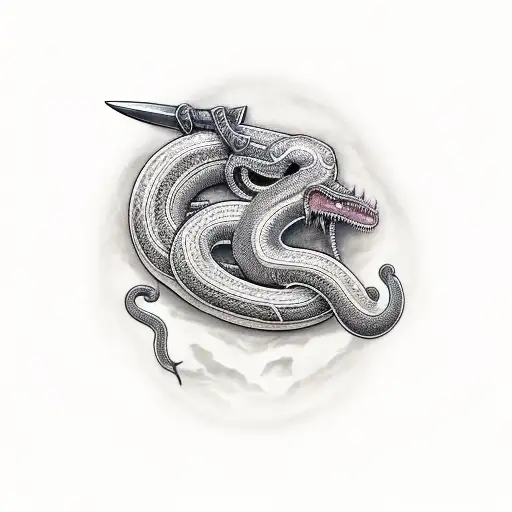 Sword With Serpents
