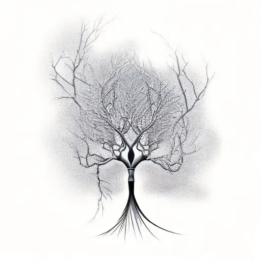 Dna Tree Half Sleeve