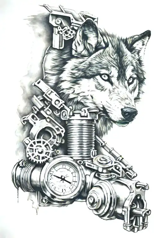Wolf And Piston