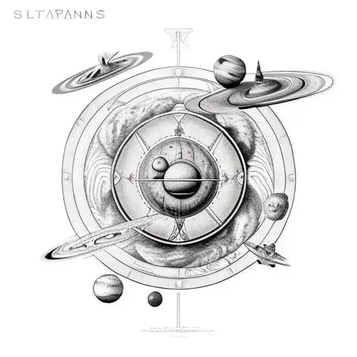 Spartan With Solar System